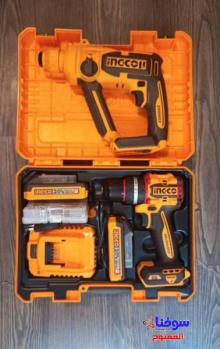 مثقب بطارية ليثيوم محرك غير فحمي